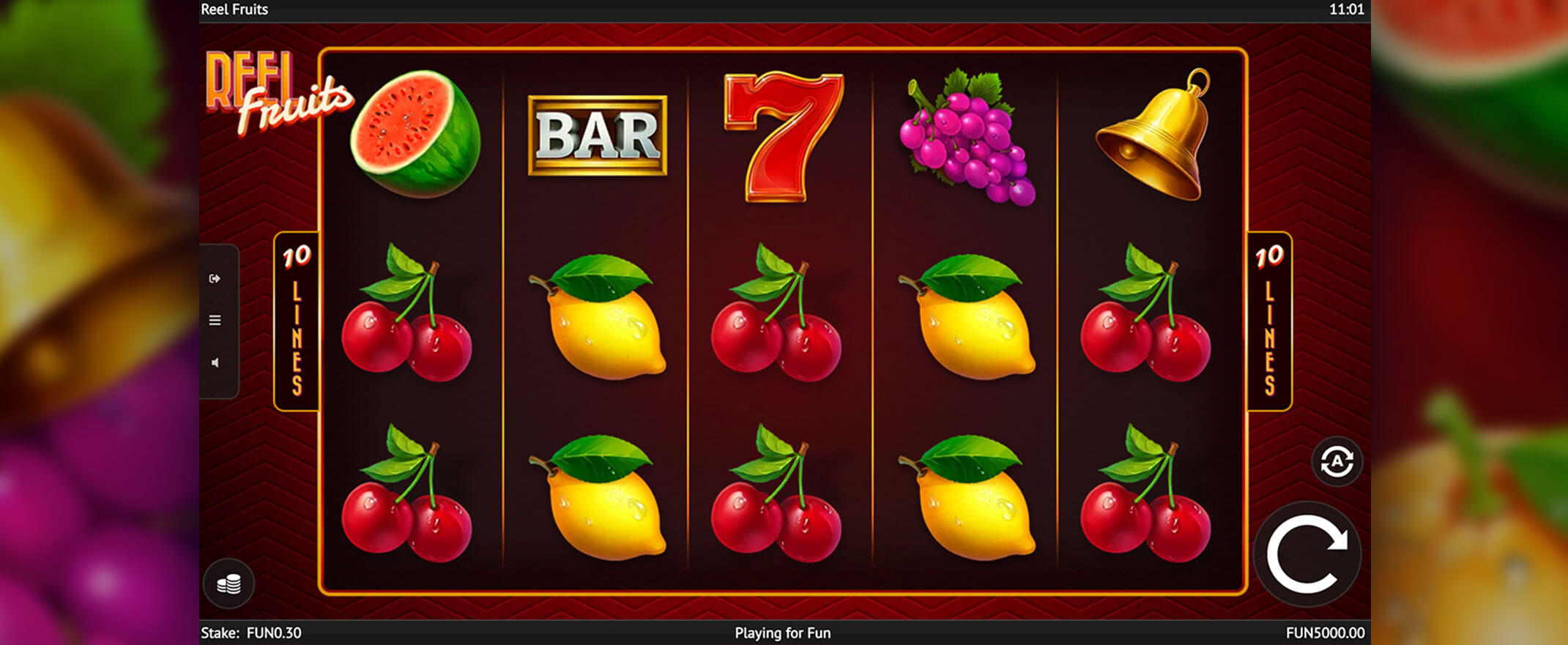 Reel Fruits Slot Screenshot