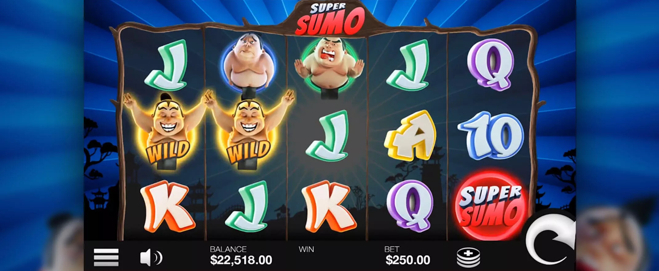 Super Sumo Slot Screenshot