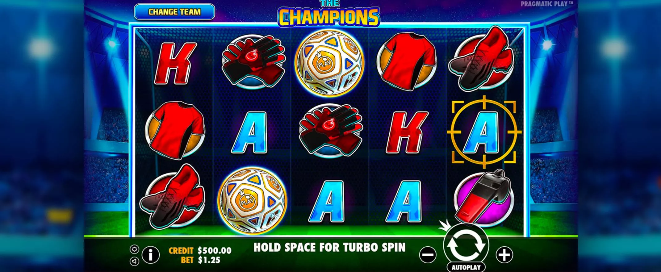 The Champions Slot Screenshot