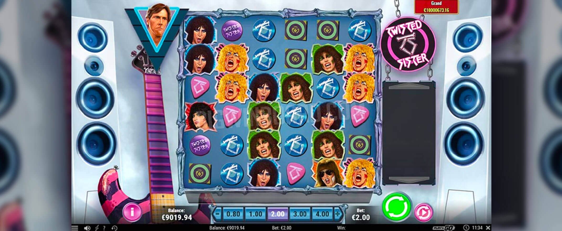 Twisted Sister Video Slot