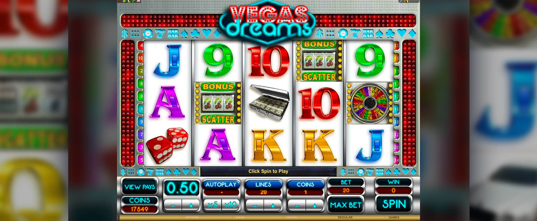 Vegas Dreams Spielautomaten Bewertung