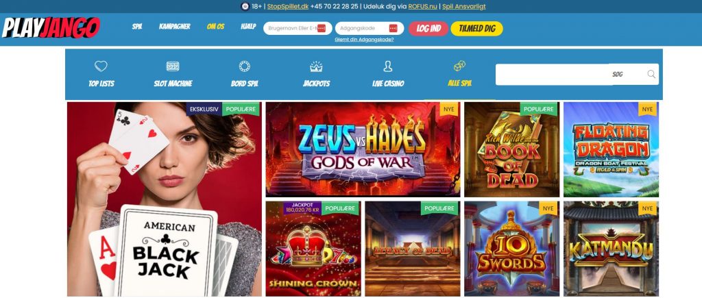 playjango online casino hjemmeside