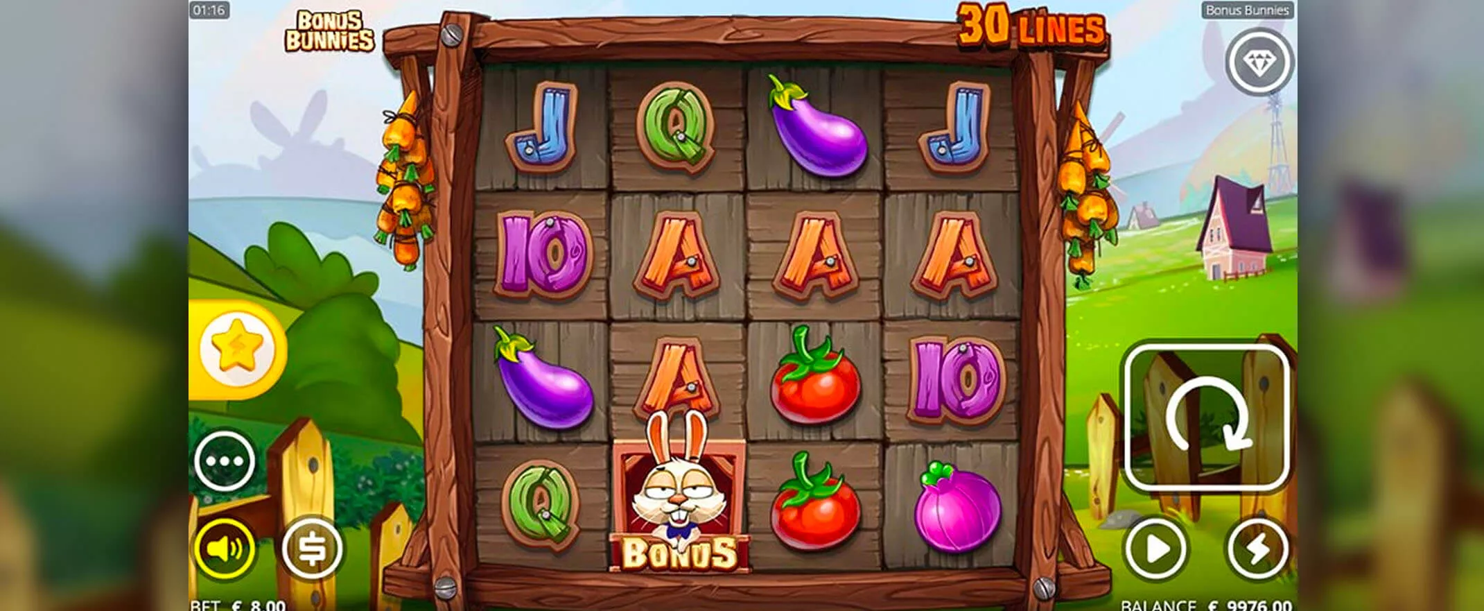 Bonus Bunnies Slot Review Screenshot