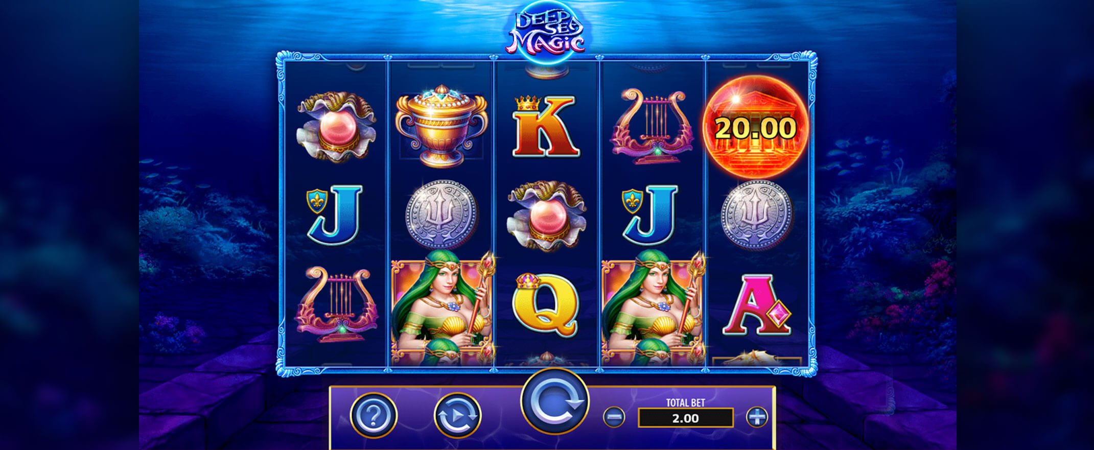 Drop and Lock Deep See Magic Slot Screenshot