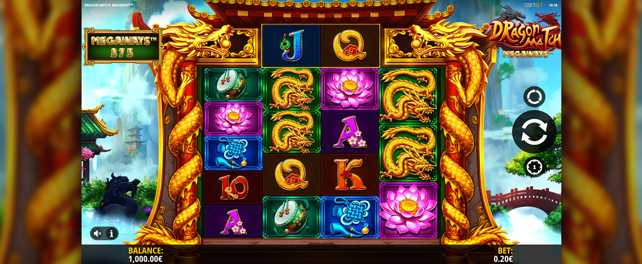 Dragon Match Megaways Slot Screenshot