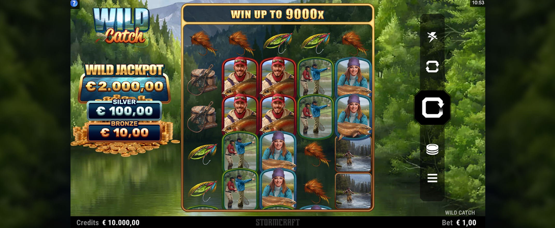 Wild Catch Slot Screenshot