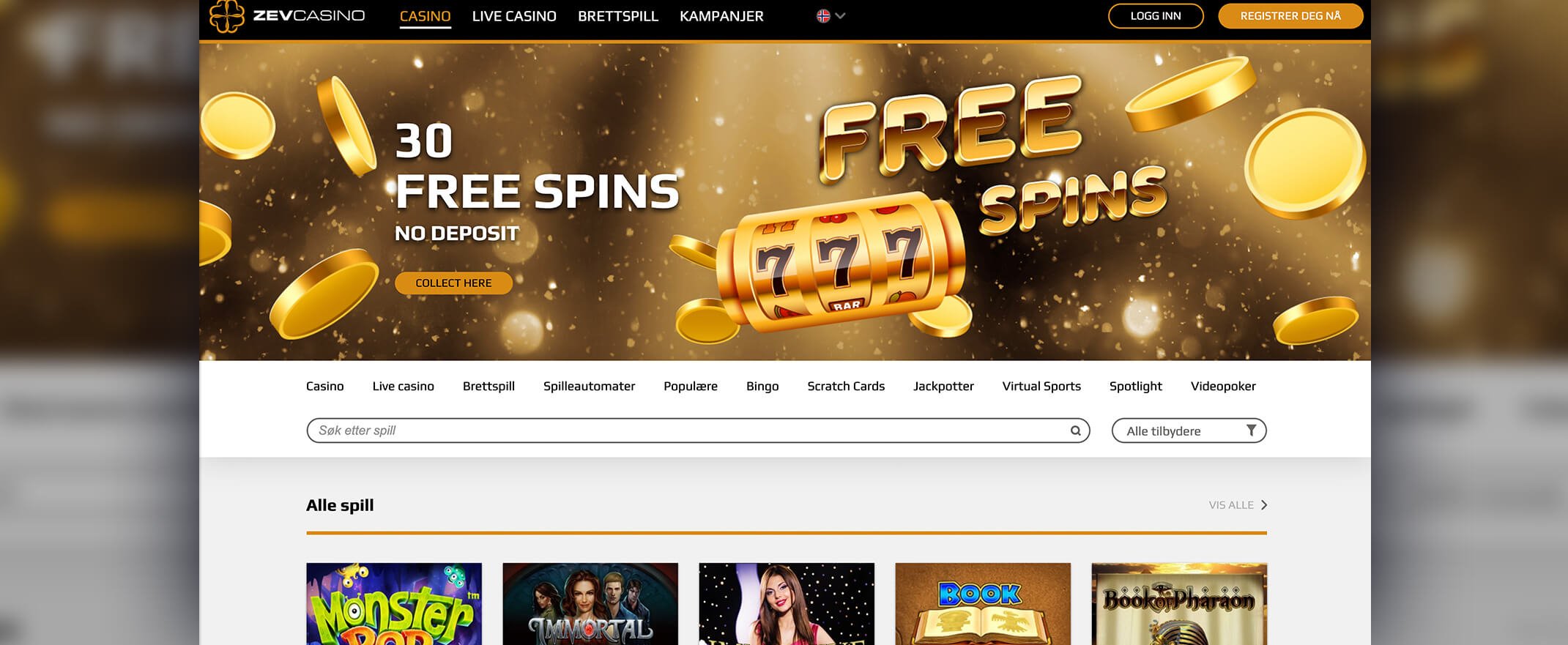 Zev Casino Bonus