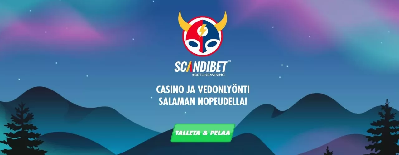 ScandiBet kasinon etusivu