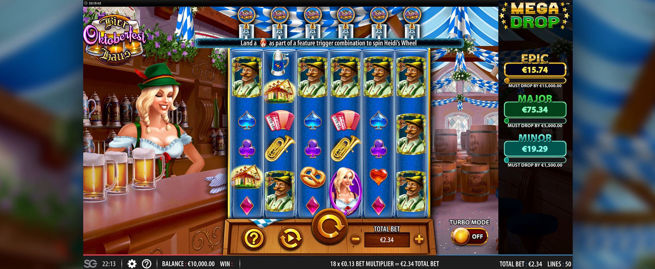 Bier Haus Oktoberfest Slot Screenshot