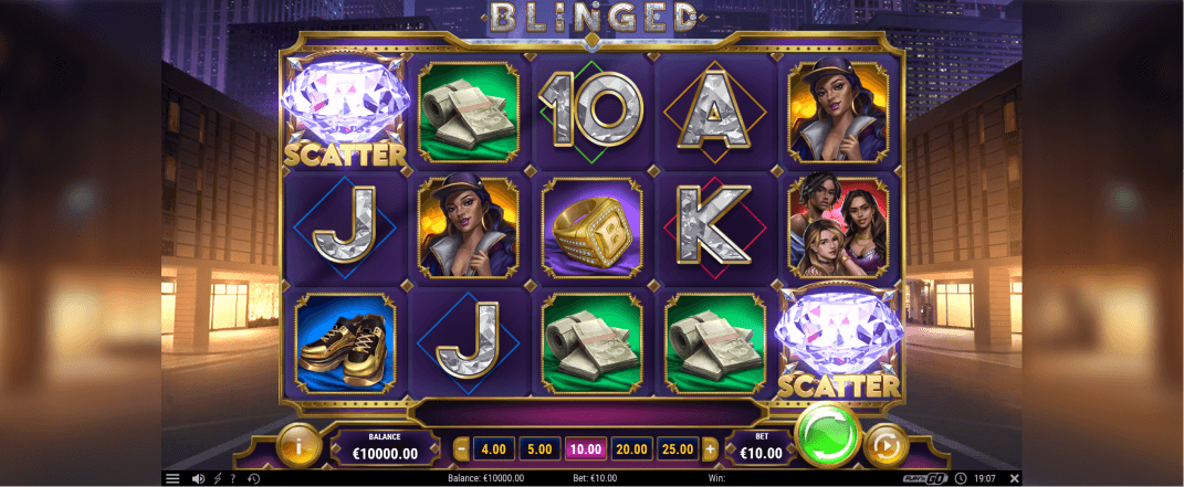 Blinged slot screenshot