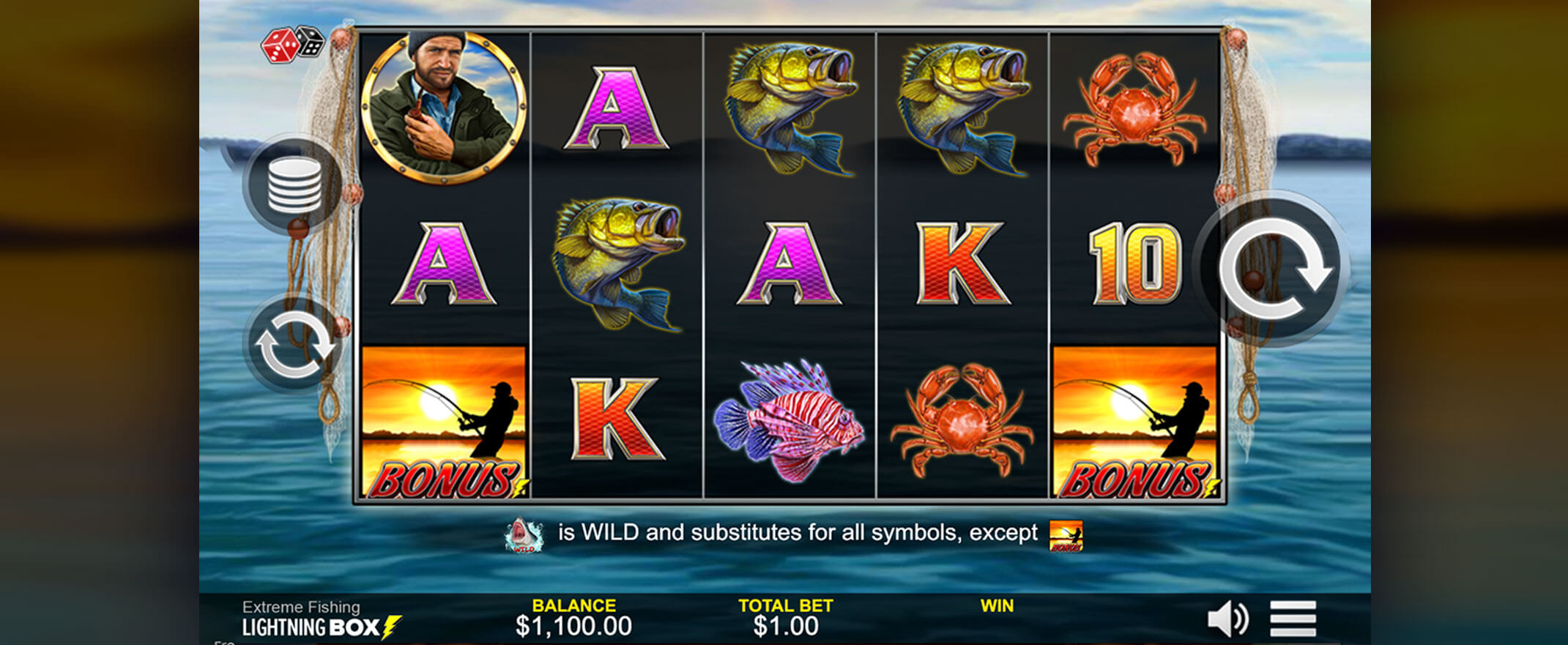 Extreme Fishing slot screenshot