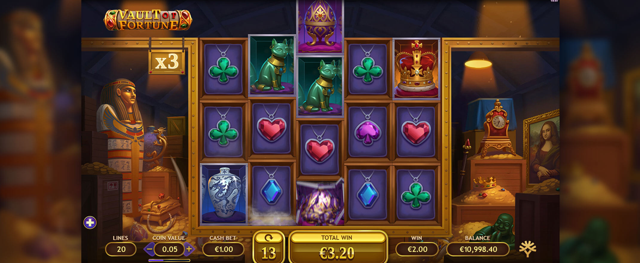 Vault of Fortune Slot review screenshot