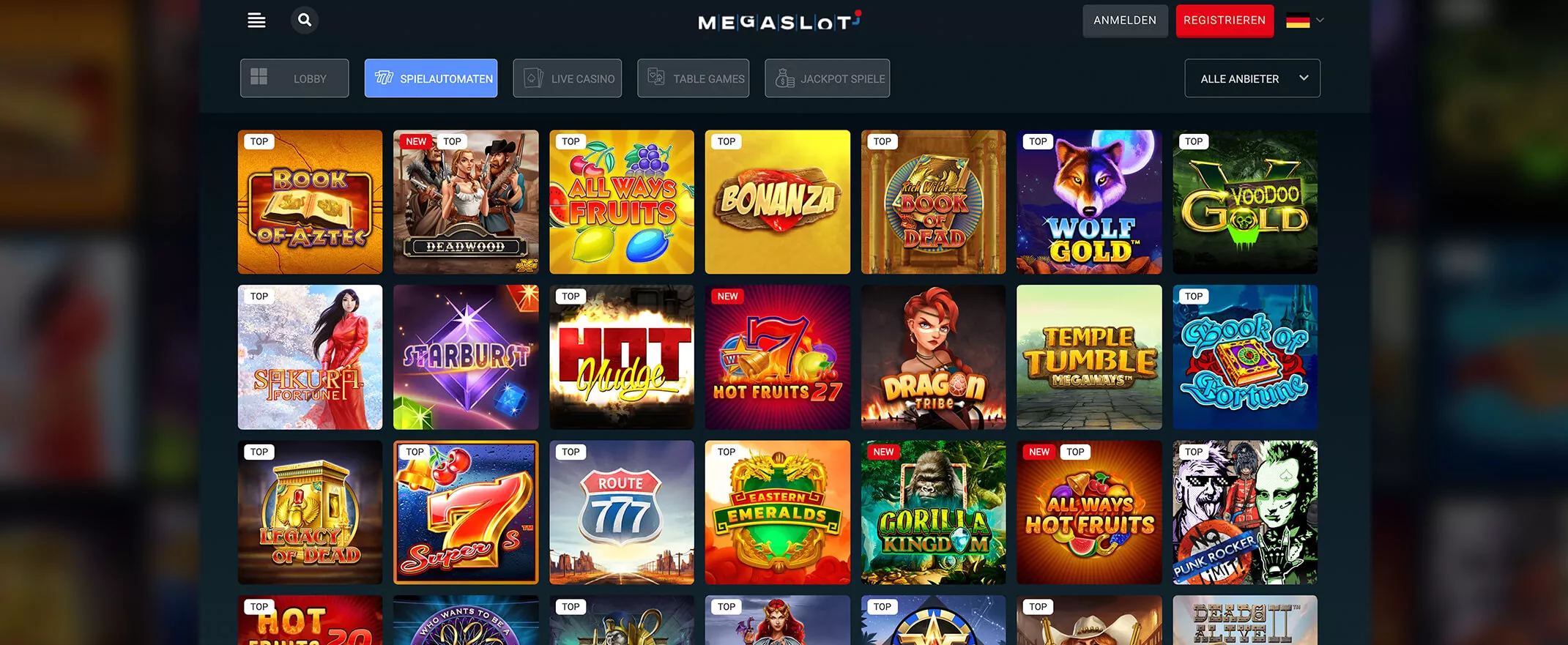 MegaSlot Casino spielautomaten