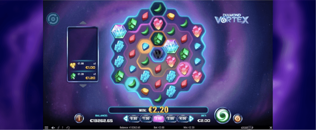 Diamond Vortex Spielautomaten Bewertung
