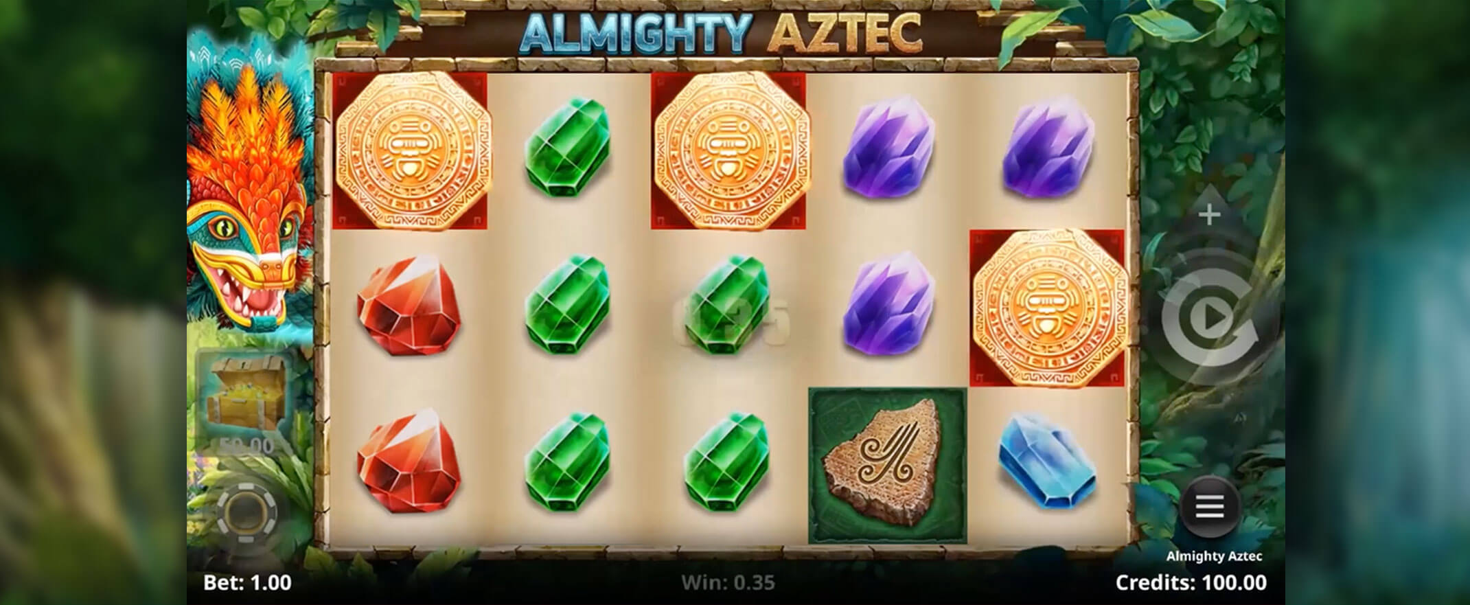 Almighty Aztec Spielautomaten Bewertung