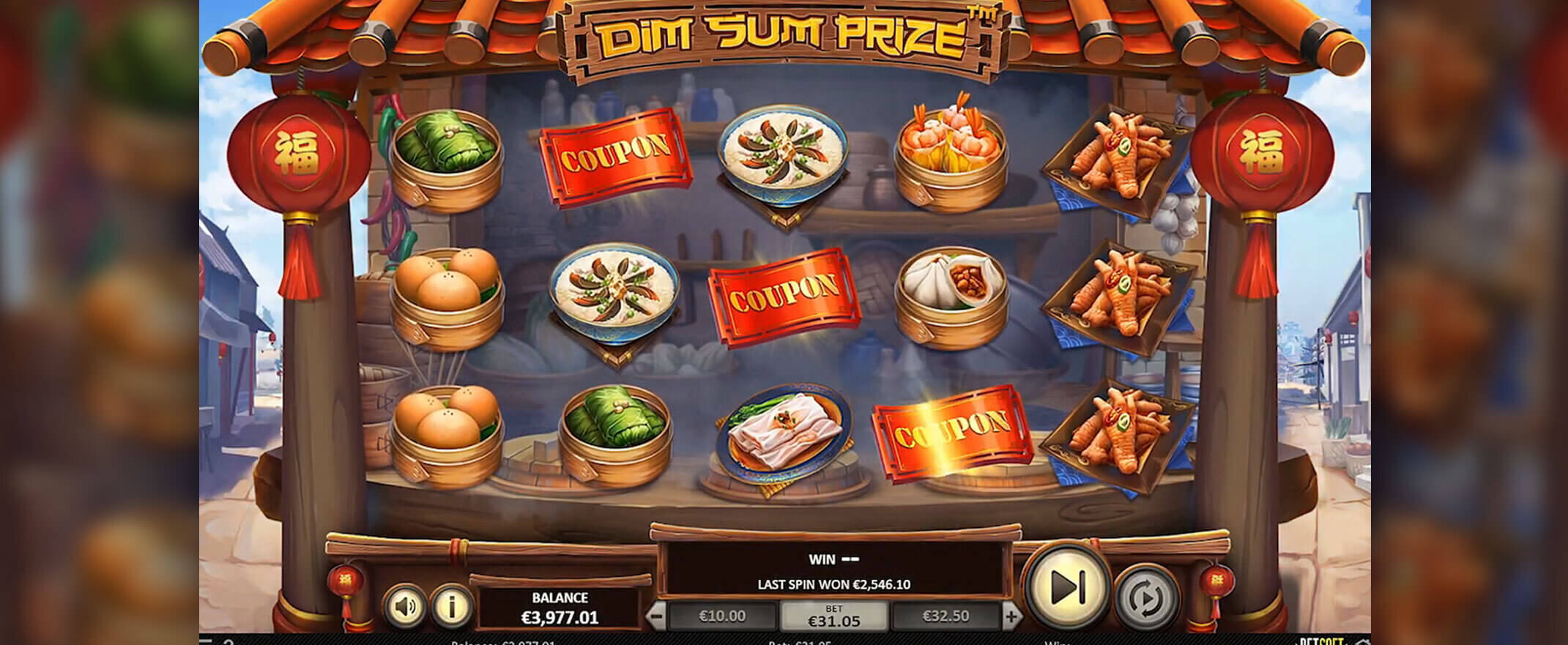 Dim Sum Prize Spielautomaten Bewertung