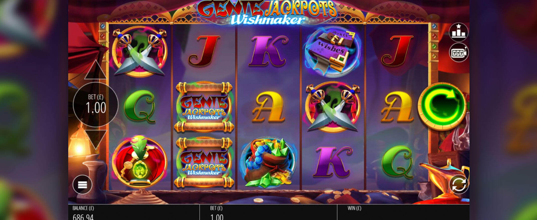 Genie Jackpots Wishmaker