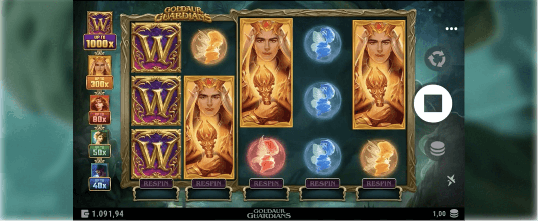 Goldaur Guardians slot screenshot