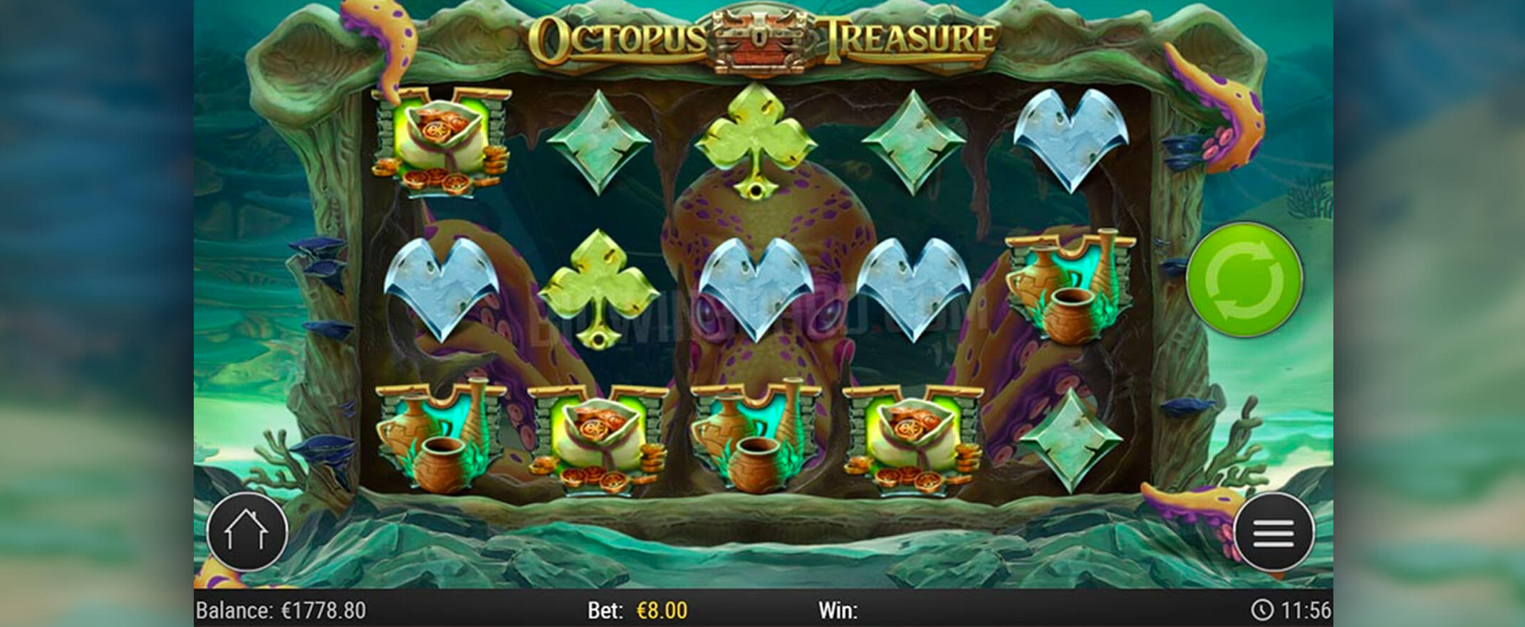 Octopus Treasure slot screenshot