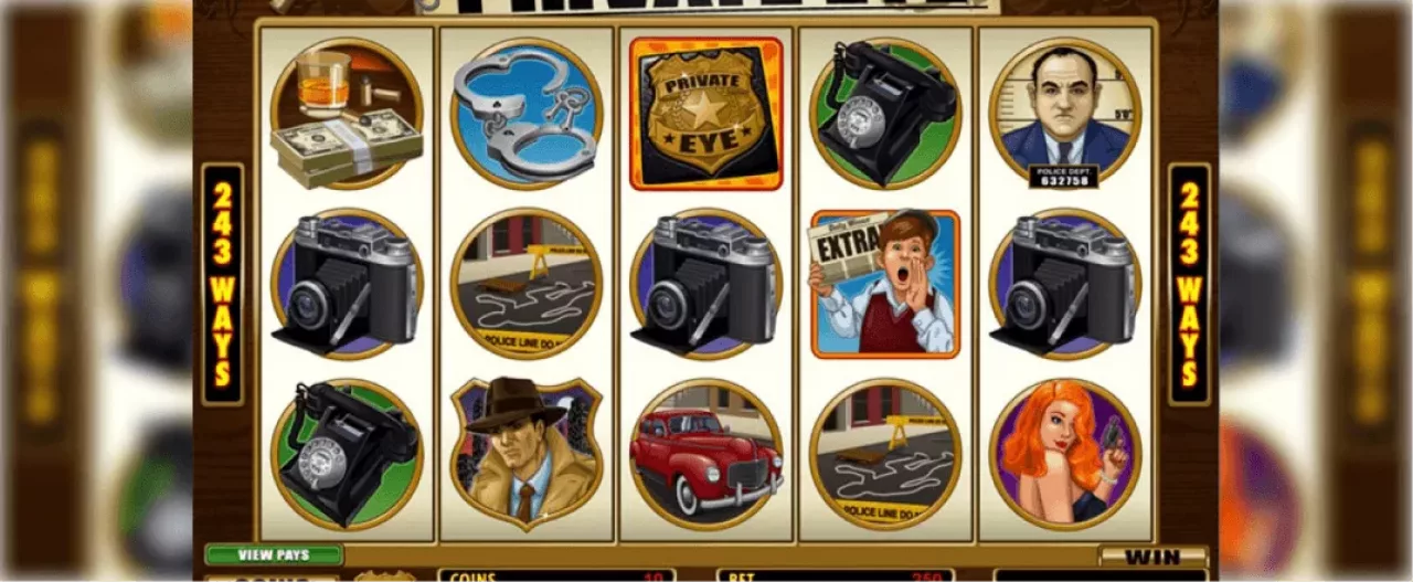 Private Eye slot screenshot