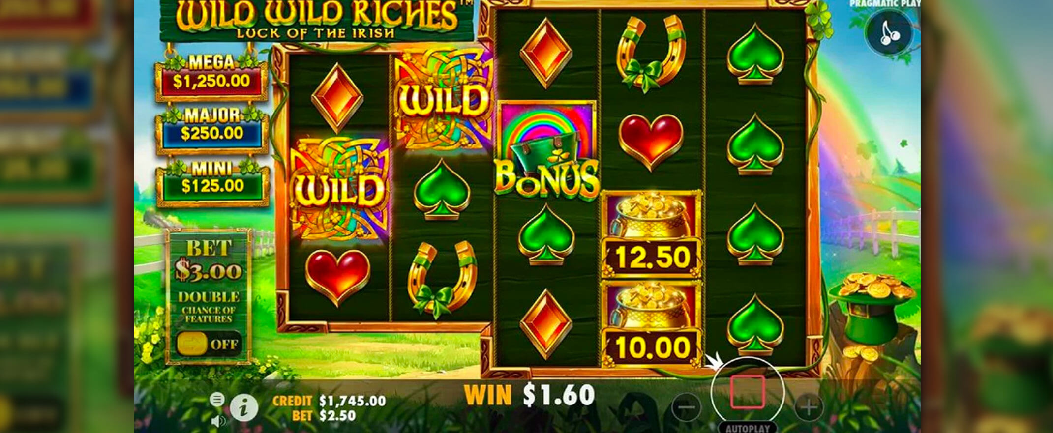 Wild Wild Riches slot screenshot
