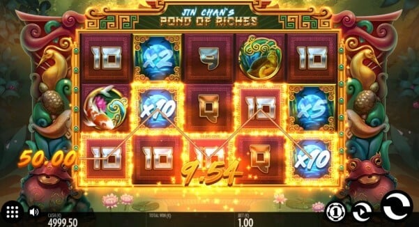 Jin Chan’s Pond of Riches Spielautomaten Bewertung, Rollen und symbolen