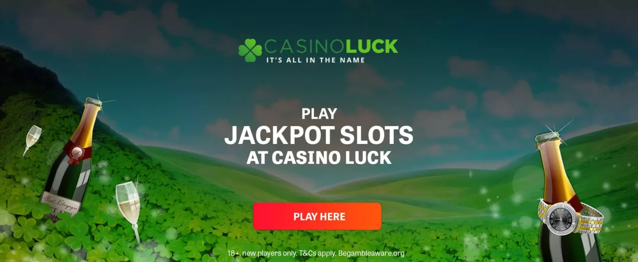 Casinoluck Jackpot Banner
