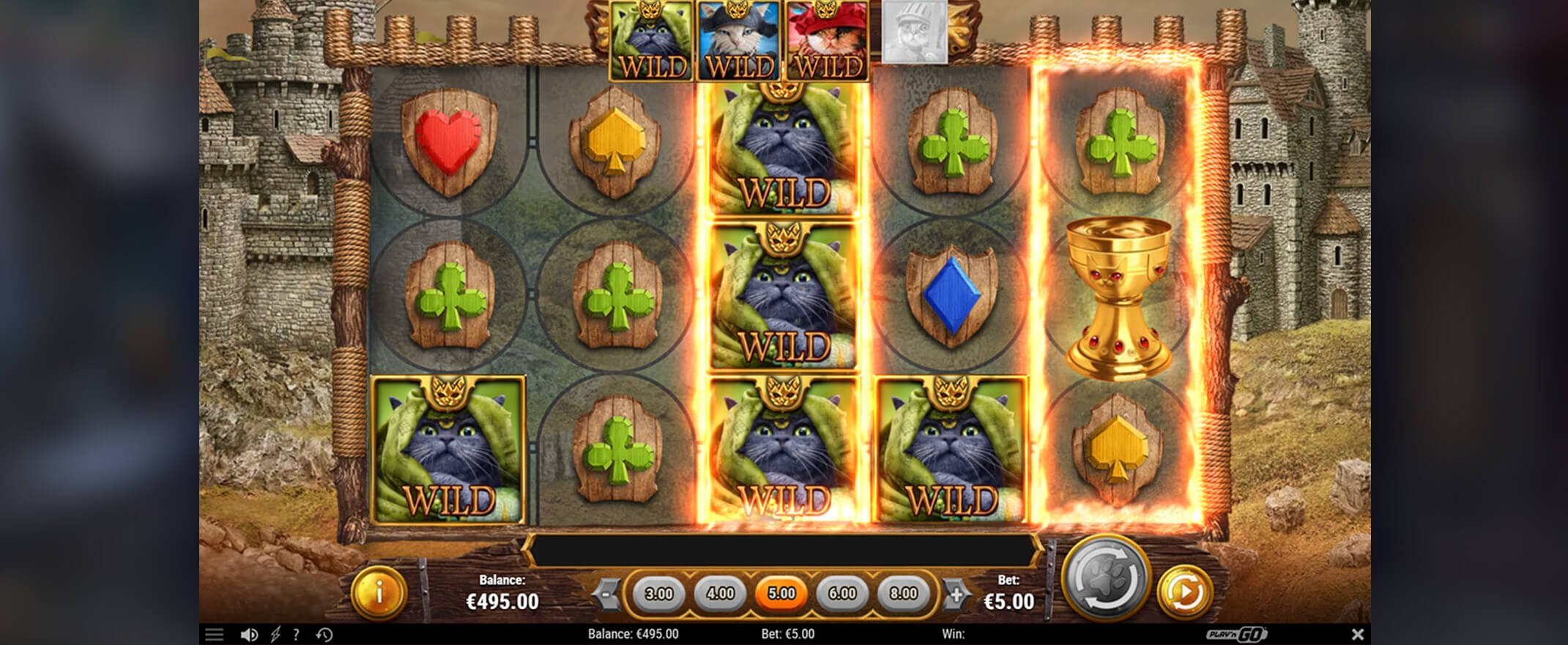 Feline Fury slot screenshot