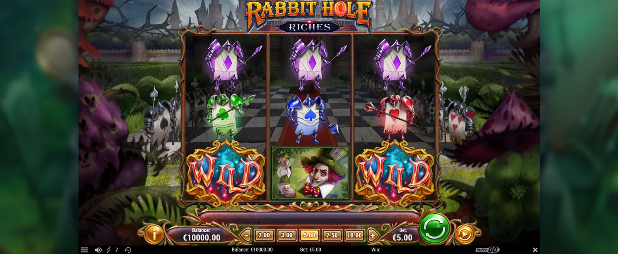 Rabbit Hole Riches slot screenshot