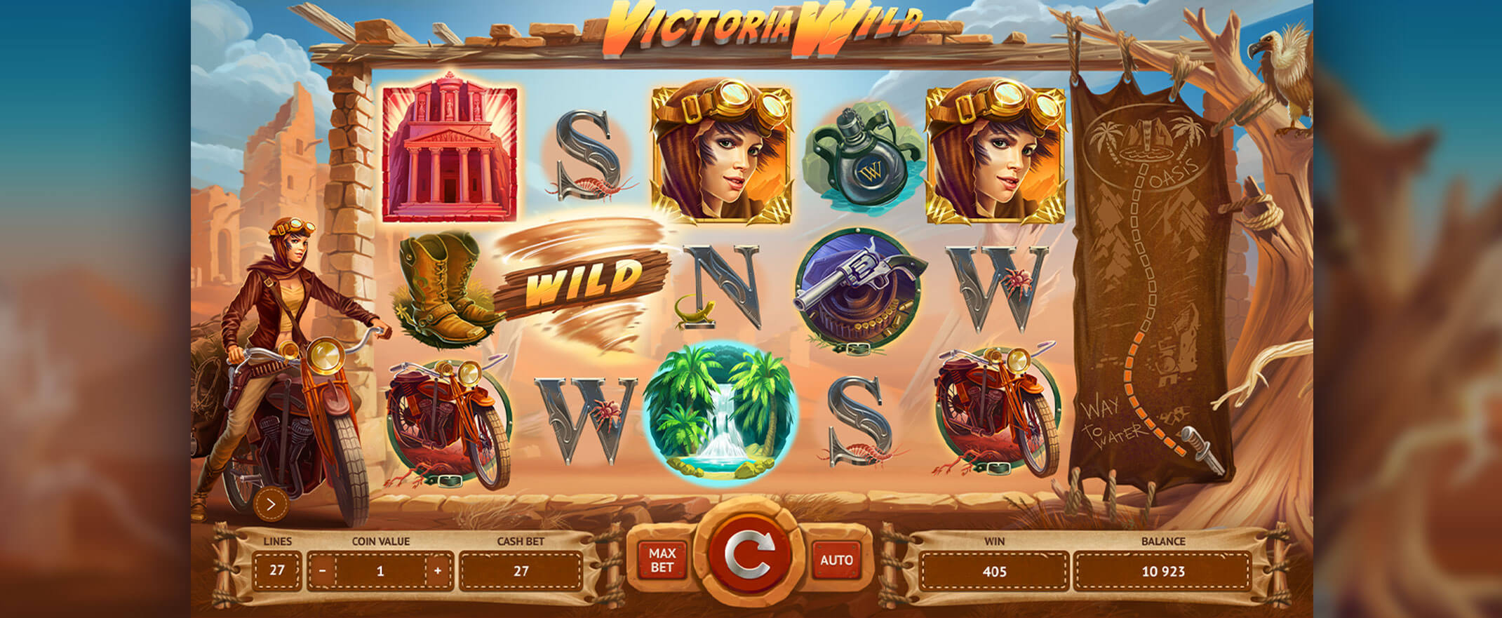 Victoria Wild slot screenshot