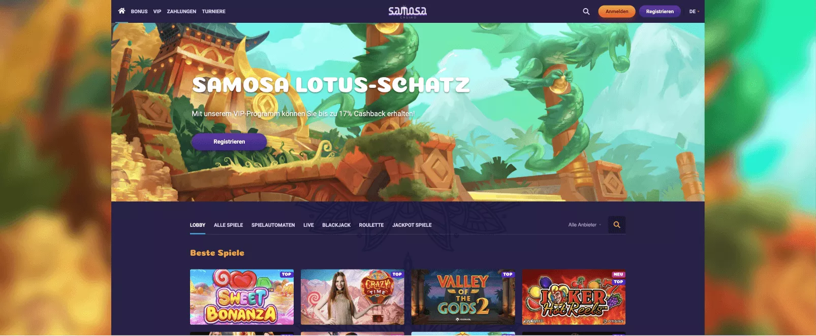 Samosa Casino startseite