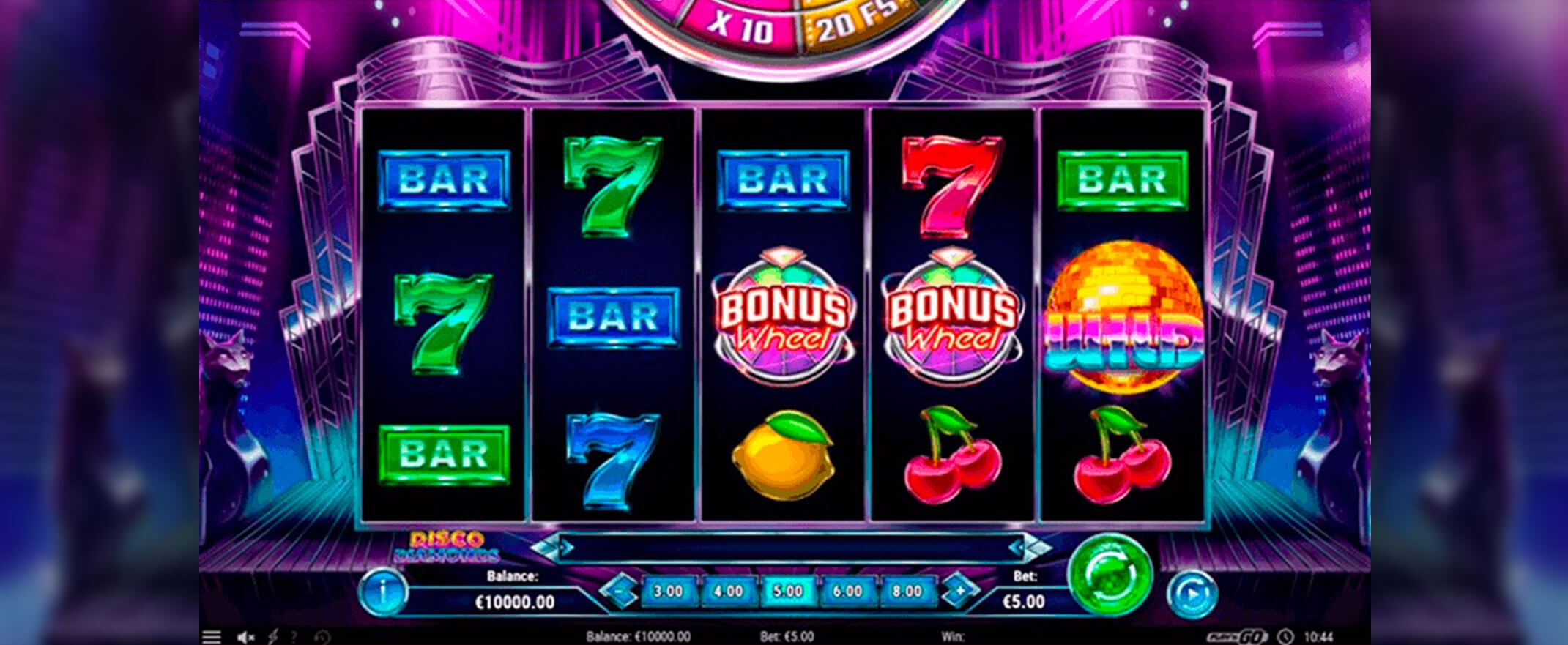 Disco Diamonds Slot screenshot