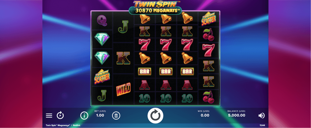 Twin Spin slot screenshot