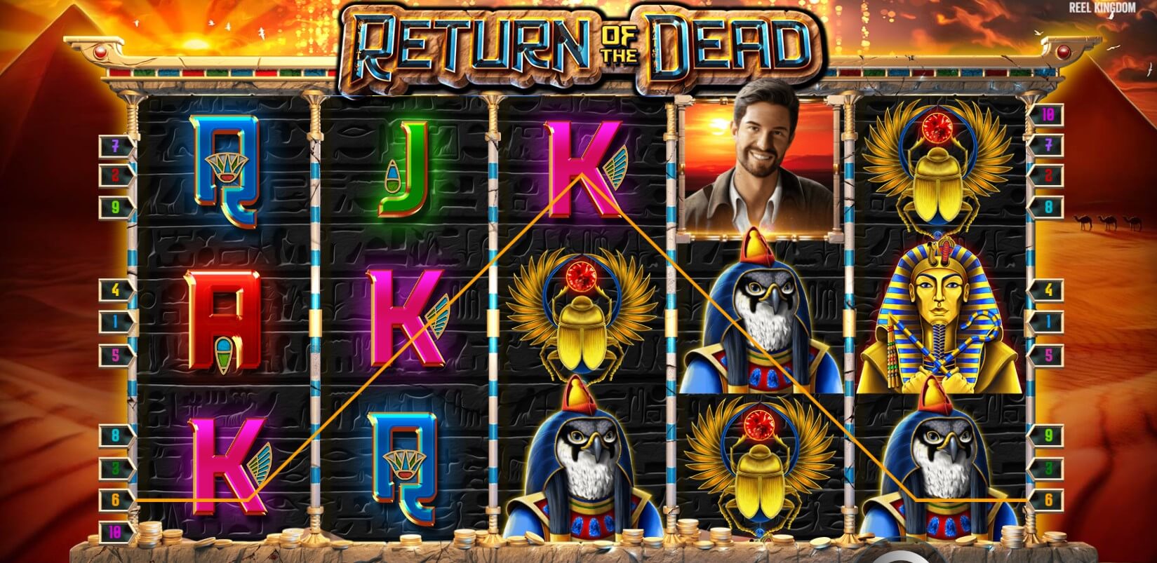 Return of the Dead Spielautomaten Bewertung, Walzen und Symbolen