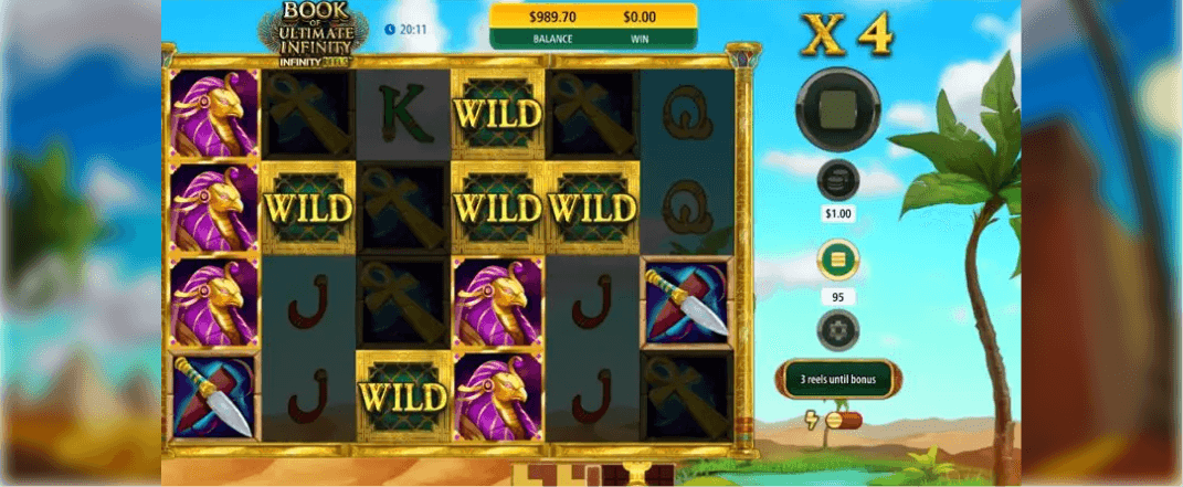 Book of Ultimate Infinity slot screenshot