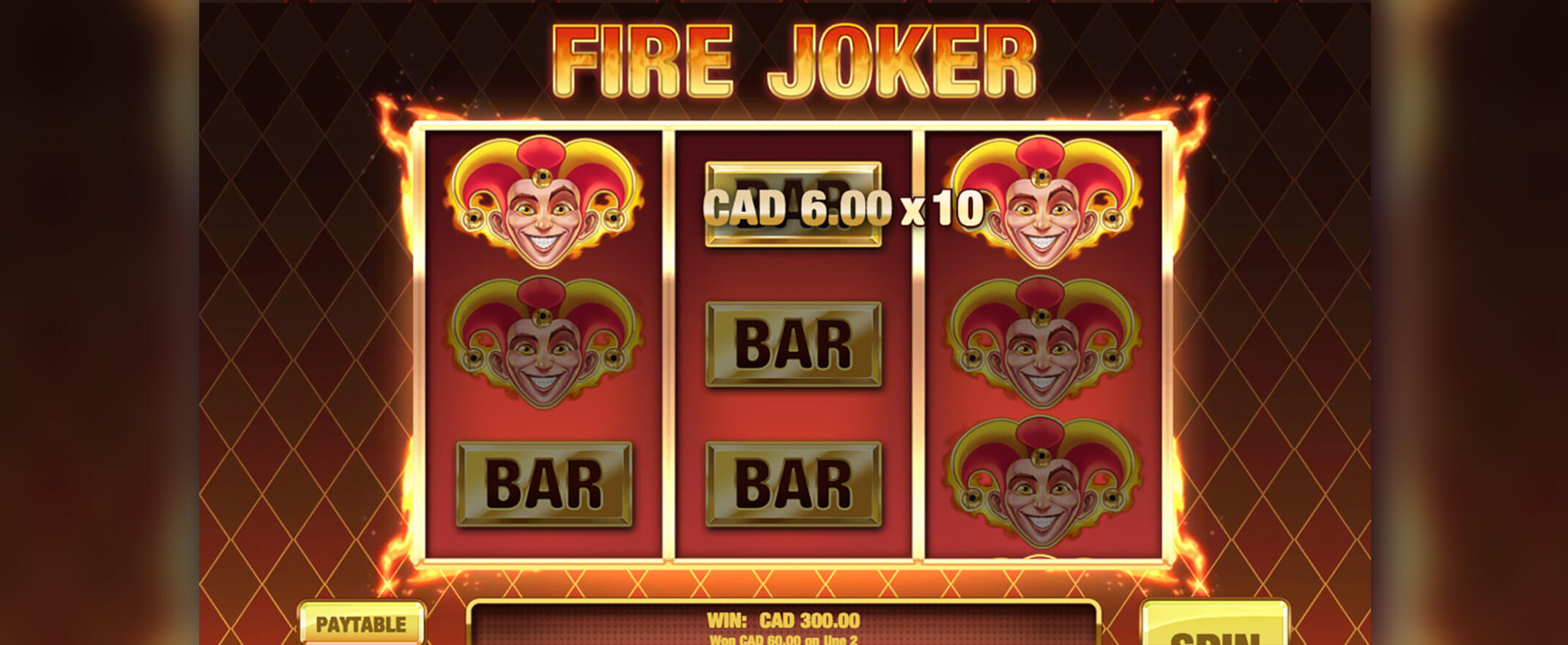 Fire Joker -peliautomaatti, kelat ja symbolit