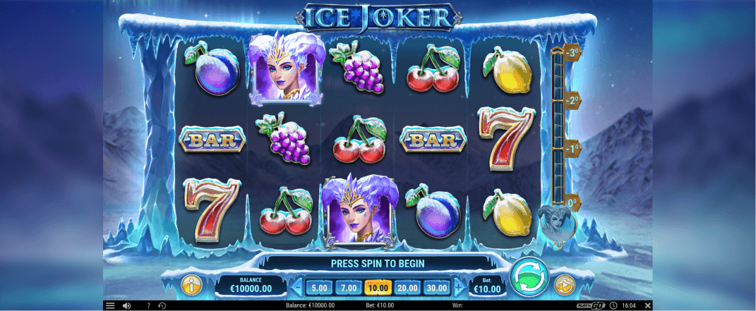Ice Joker Spielautomaten Bewertung, Walzen und Symbolen