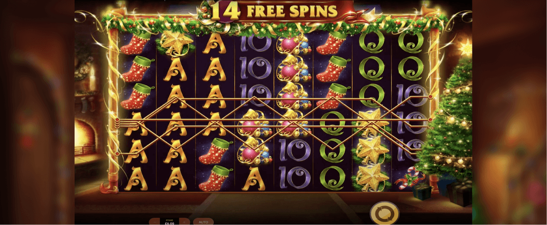 Jingle Bells Power Reels slot screenshot