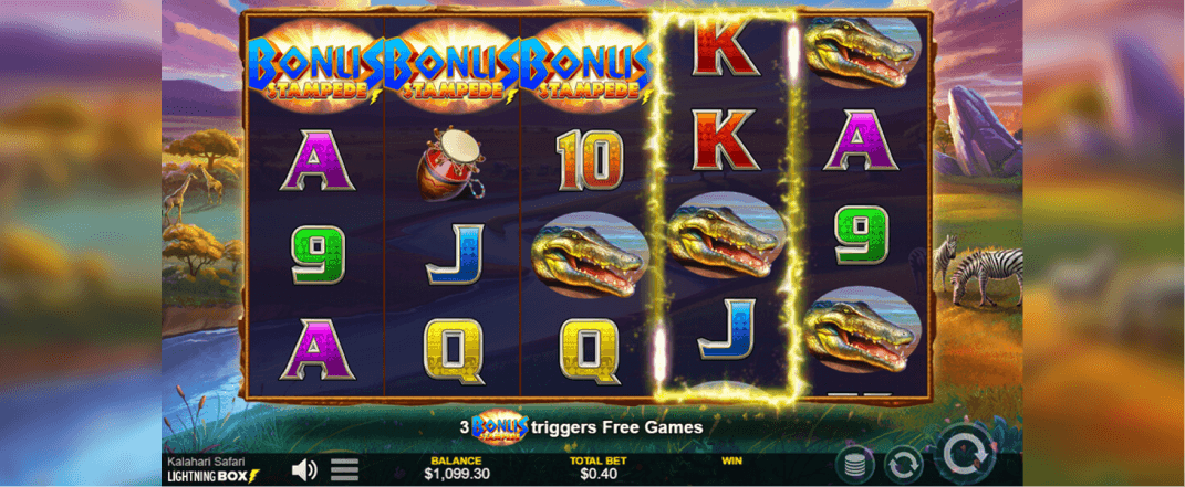 Kalahari Safari slot screenshot