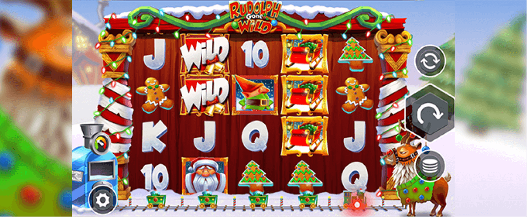 Rudolph Gone Wild slot screenshot