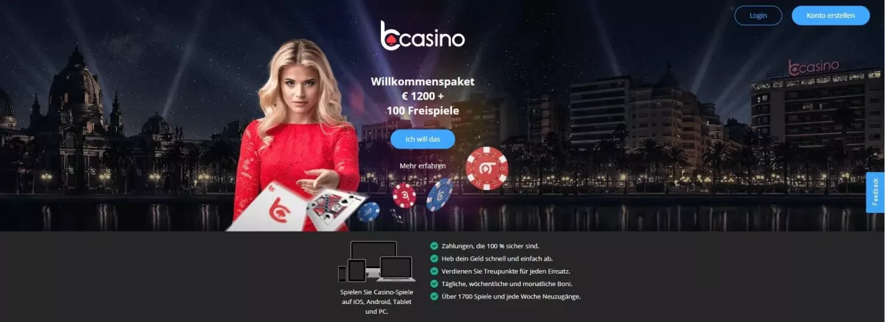 bCasino startseite