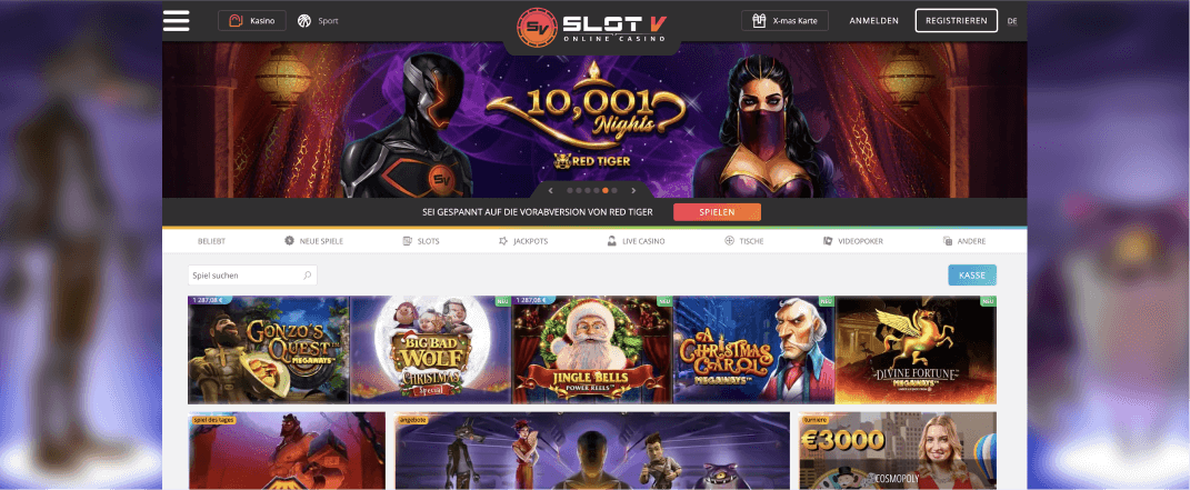 SlotV Casino startseite