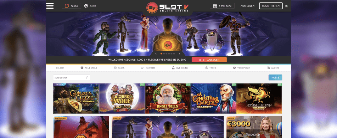 SlotV Casino spielautomaten