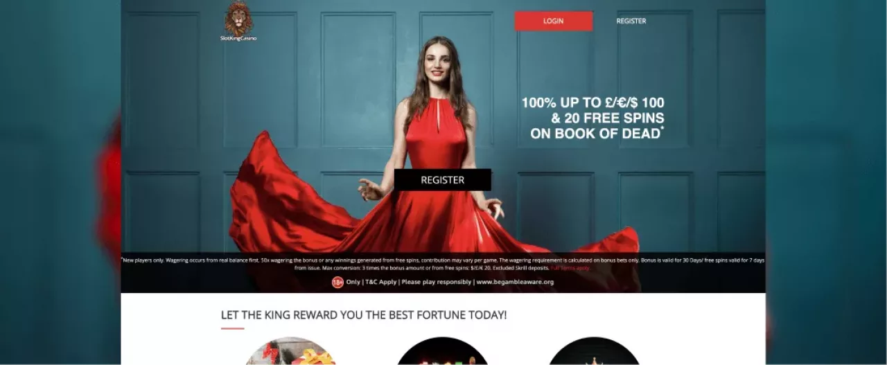 SlotKing Casinon etusivu