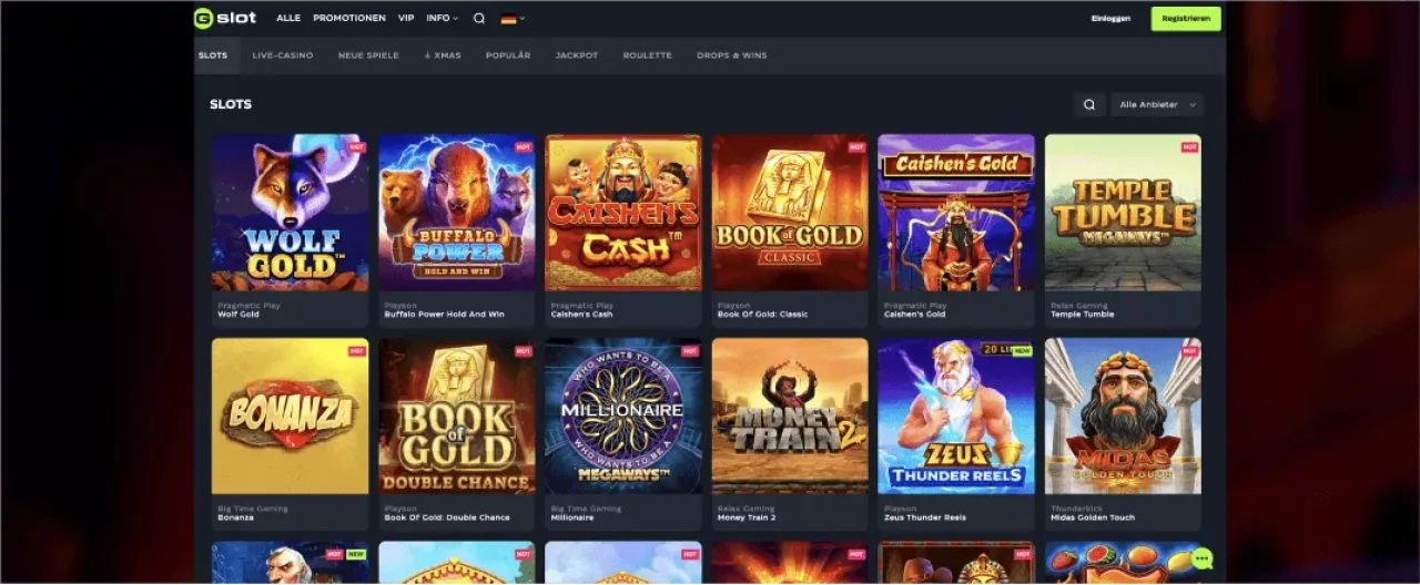 Gslot spielautomaten