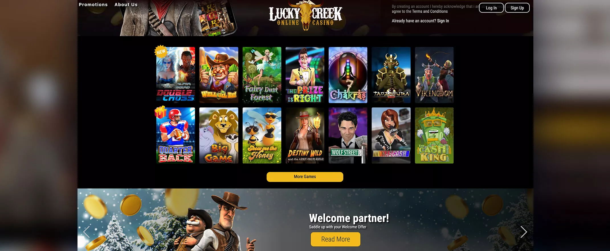 Lucky Creek Casino Review (2025) Get a Lucky Creek Bonus & Free Spins