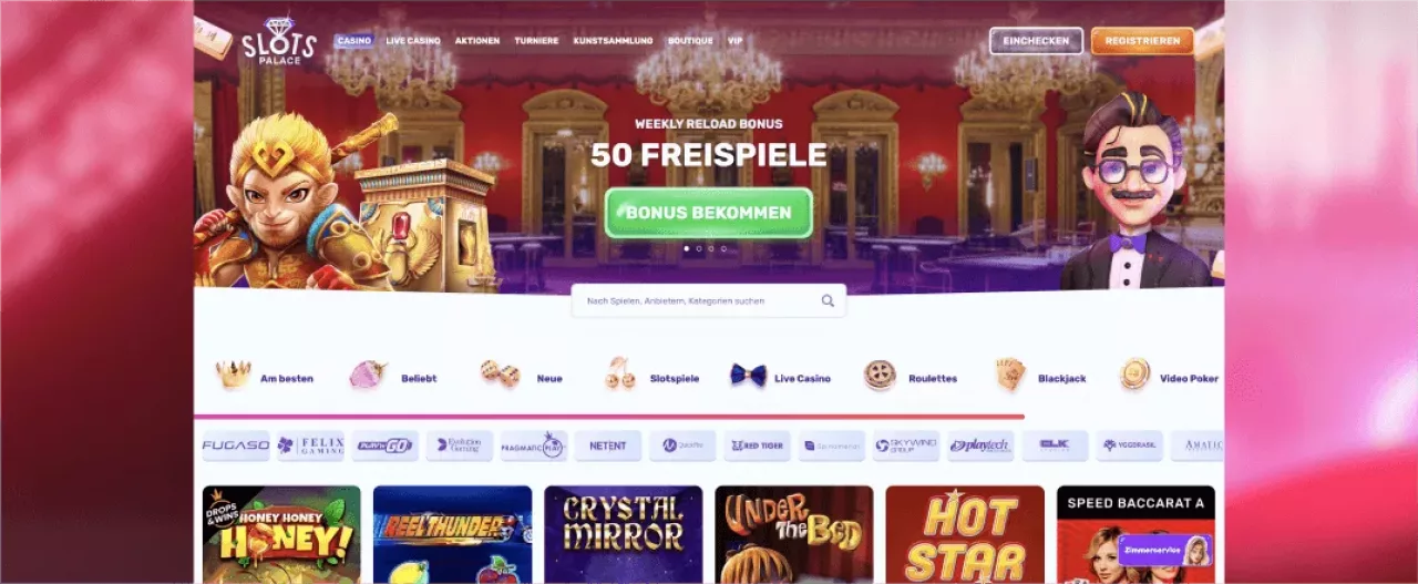 SlotsPalace Casino spielautomaten
