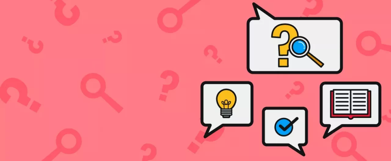 Live Blackjack FAQ image on pink background
