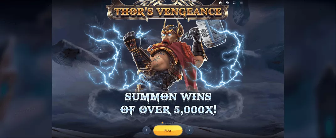 Thor's Vengeance slot screenshot