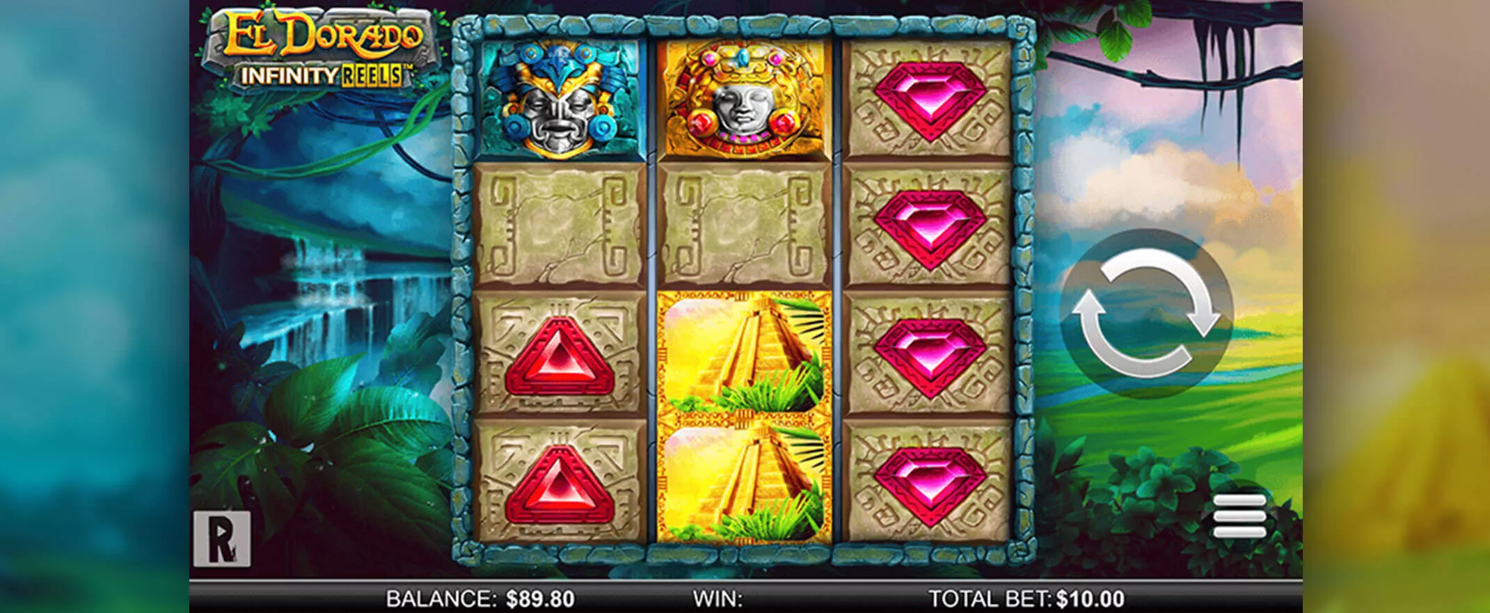 El Dorado Infinity Reels slot screenshot